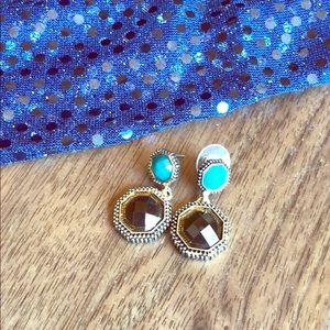 Crystal drop earrings